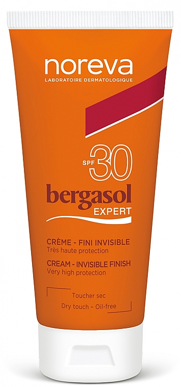 Przeciwsłoneczny krem do ciała SPF 30 - Noreva Laboratoires Bergasol Expert Invisible Finish Cream — Zdjęcie N2