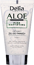 Matujący żel do twarzy z aloesem - Delia Cosmetics Aloe Jelly Care Pure Mattifying — Zdjęcie N1