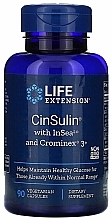 Suplementy diety kontrolujące poziom cukru we krwi - Life Extension CinSulin With InSea2 & Crominex 3+ — Zdjęcie N1