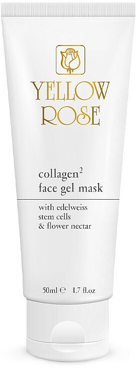 Żelowa maska do twarzy ​​z kolagenem - Yellow Rose Collagen2 Gel Mask — Zdjęcie N1