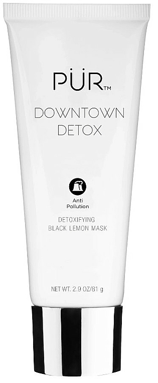 Detoksykująca maseczka do twarzy - PUR Downtown Detox Antioxidant Anti-Pollution Mask — Zdjęcie N1