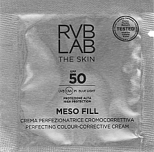 Krem do twarzy - RVB LAB Meso Fill Perfecting Colour-Corrective Cream (próbka) — Zdjęcie N1