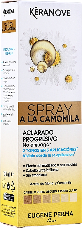 Spray do włosów - Eugene Perma Keranove Spray A La Camomila — Zdjęcie N2