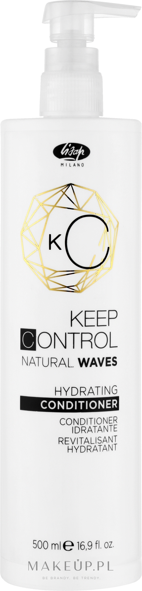 Odżywka nawilżająca do włosów - Lisap Keep Control Hydrating Conditioner — Zdjęcie 500 ml