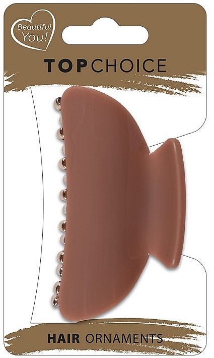 Spinka do włosów, matowa, 28441 - Top Choice Hair Claw — Zdjęcie N1