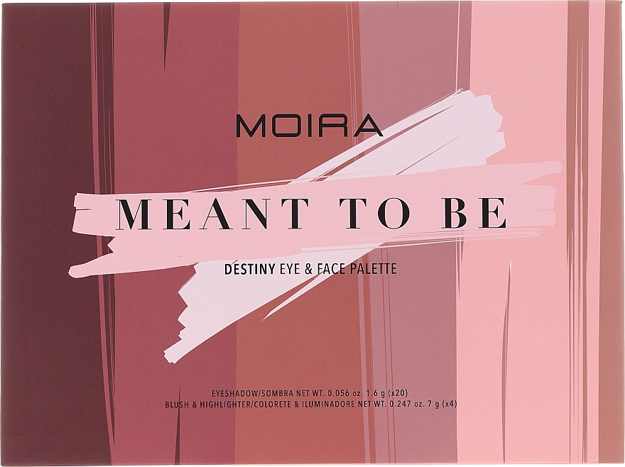 Paleta do makijażu - Moira Meant To Be Eye & Face Palette — Zdjęcie N2