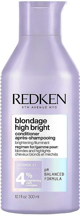 Odżywka do włosów matowych i blond - Redken Blondage High Bright Conditioner — Zdjęcie N1