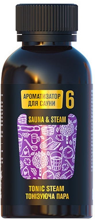 Aromatyzator do sauny Para tonizująca - FBT Golden Pharm 6 Sauna & Steam Tonic Steam  — Zdjęcie N1