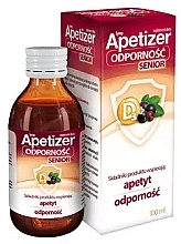 Suplement diety w syropie - Aflofarm Apetizer Senior Immunity — Zdjęcie N1