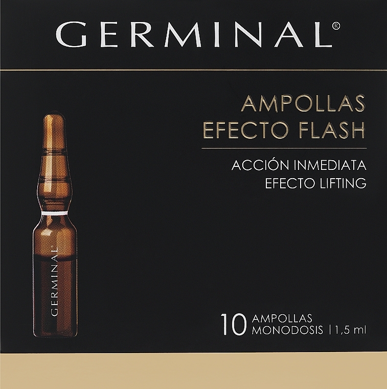 Serum do twarzy w ampułkach - Germinal Immediate Action Ampoules — Zdjęcie N1