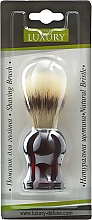 Pędzel do golenia z włosiem bursuka, PB-06 - Beauty LUXURY — Zdjęcie N1