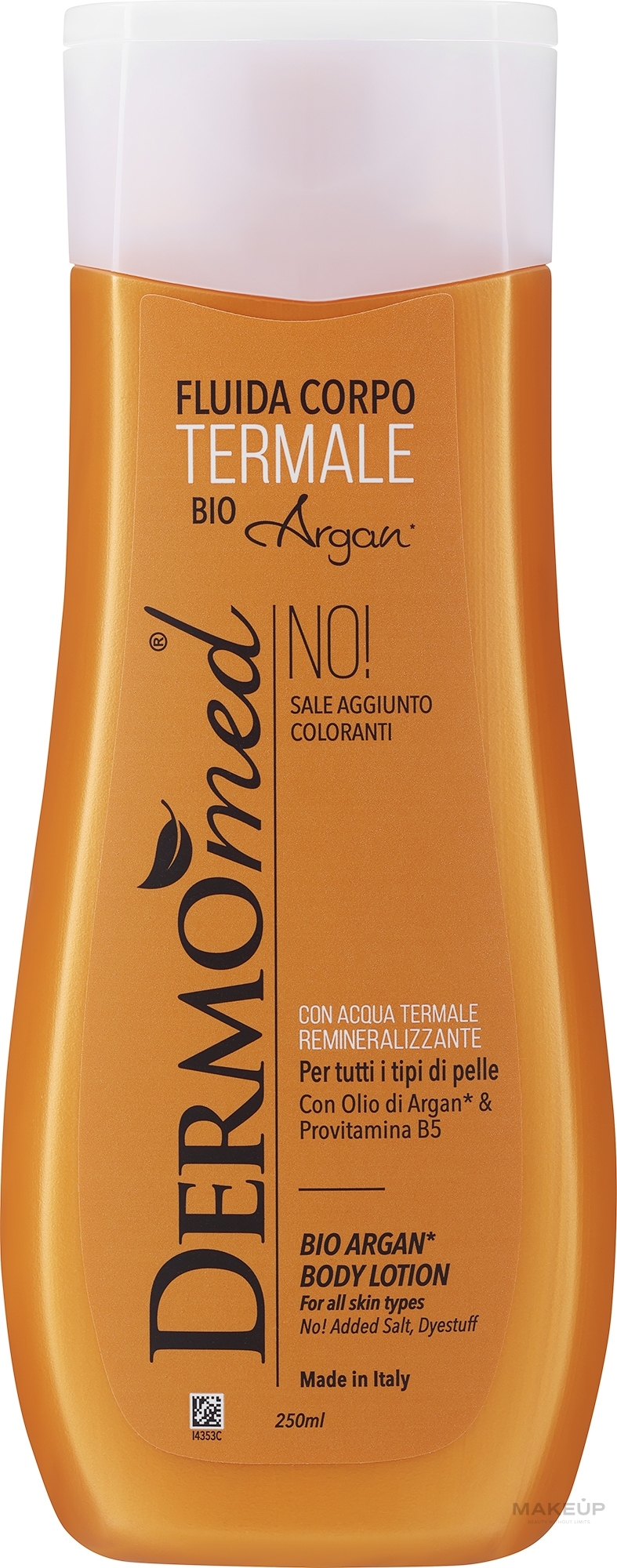 Balsam do ciała z olejkiem arganowym - Dermomed Thermal Bio Argan Body Lotion — Zdjęcie 250 ml