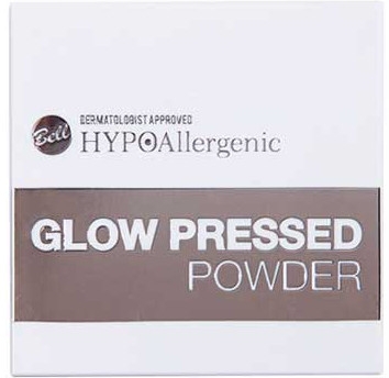 Prasowany puder rozświetlający do twarzy - Bell HypoAllergenic Glow Pressed Powder — Zdjęcie N1