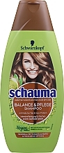 Szampon Balance do włosów przetłuszczających się z suchymi końcówkami - Schauma Shampoo — Zdjęcie N1