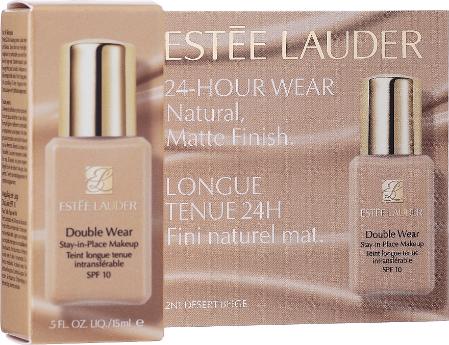 Krem tonujący do twarzy - Estee Lauder Double Wear Stay-In-Place Makeup SPF 10 (mini) — Zdjęcie N2