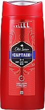 Szampon-żel pod prysznic 3 w 1 - Old Spice Captain Shower Gel + Shampoo 3 in 1 — Zdjęcie N2