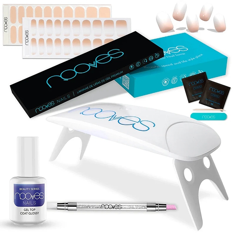 Zestaw do paznokci - Nooves Starter Kit Beauty Beige Pack Nude Baby Boomer & Praline Princess — Zdjęcie N1