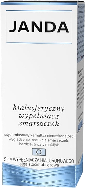 Hialusferyczny wypełniacz zmarszczek - Janda  — Zdjęcie N2