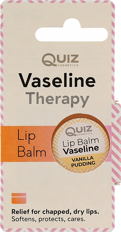 Wazelinowy balsam do ust - Quiz Cosmetics Vaseline Lip Therapy — Zdjęcie N3