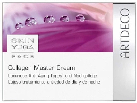 Odżywczy krem na dzień i na noc - Artdeco Skin Yoga Face Collagen Master Cream — Zdjęcie N2