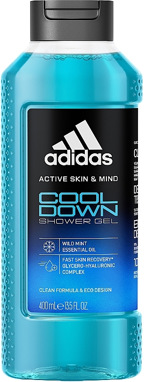 Żel pod prysznic - Adidas Cool Down Shower Gel  — Zdjęcie N1