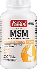 Kup Metylosulfonylometan w kapsułkach - Jarrow Formulas MSM (Methyl-Sulfonyl-Methane) 1000 mg 