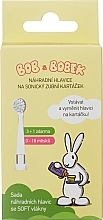 Kup Wymienne główki do szczoteczki sonicznej dla dzieci od 0 do 18 miesięcy, 4 szt. - Profimed Bob & Bobek Baby Replacement Heads