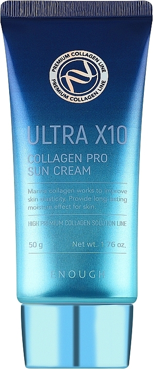 Krem przeciwsłoneczny z kolagenem - Enough Ultra X10 Collagen Pro Sun Cream — Zdjęcie N1