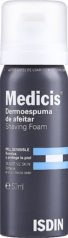 Pianka do golenia - Isdin Medicis Shaving Foam — Zdjęcie N1