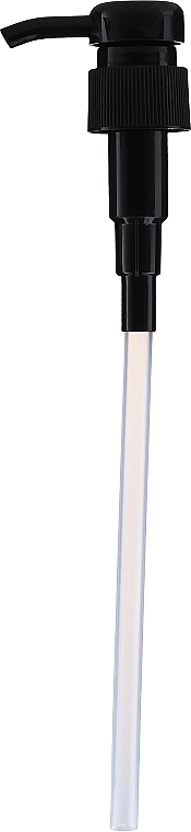 Dozownik z pompką 21 cm, czarny - Stapiz Sleek Line — Zdjęcie N1