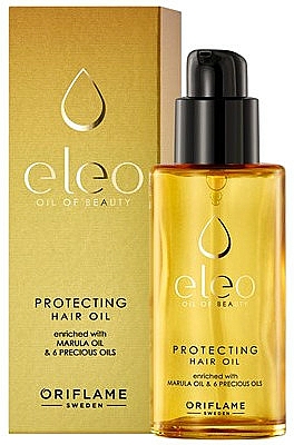Ochronny olejek do włosów - Oriflame Eleo Protecting Hair Oil — Zdjęcie N2