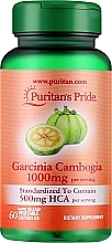 Suplement diety Garcinia Cambogia, 1000 mg - Puritan's Pride Garcinia Cambogia 1000 mg — Zdjęcie N1