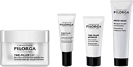 Zestaw - Filorga Time-Filler Anti-Wrinkle Giftbox (cr/50ml + eye/cont/4ml + ser/50ml + mask/30ml) — Zdjęcie N2