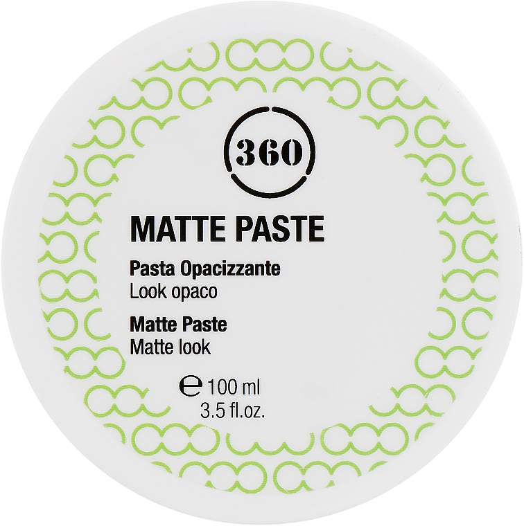 Matowa pasta do stylizacji włosów - 360 Matte Paste — Zdjęcie N1