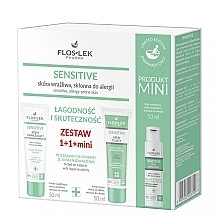 Zestaw - Floslek Sensitive Set (f/cr/2x50ml + micellar/water/50ml) — Zdjęcie N1