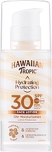 Nawilżający krem przeciwsłoneczny do twarzy SPF 30 - Hawaiian Tropic Silk Hydration Air Soft Face Protective Sun Lotion SPF 30 — Zdjęcie N1