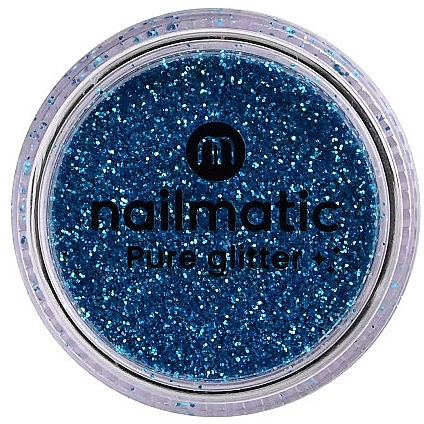 Brokat do paznokci - Nailmatic Pure Glitter Small Sky Blue Glitters — Zdjęcie N1