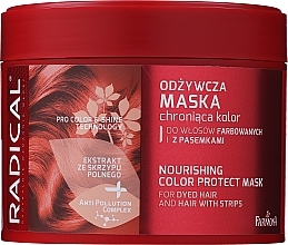Kup Odżywcza maska do włosów farbowanych i rozjaśnianych - Farmona Radical Nourishing Colour Protecting Mask