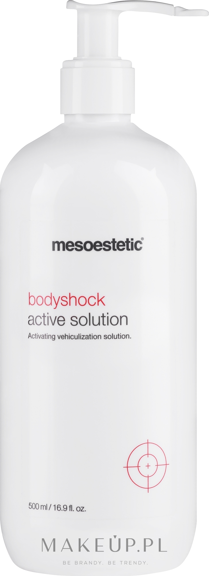 Emulsja aktywująca do masażu - Mesoestetic Bodychock Active Solution — Zdjęcie 500 ml