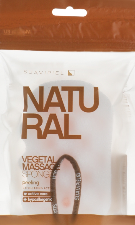 Gąbka do kąpieli - Suavipiel Natural Vegetal Massage Sponge
