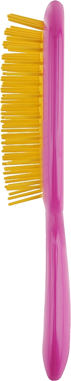 Szczotka do włosów, różowo-żółta - Janeke Superbrush — Zdjęcie N2