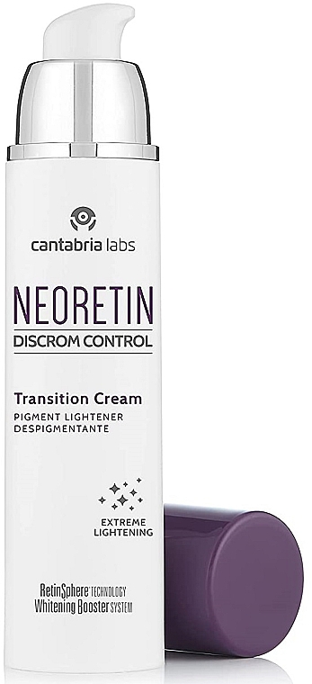 Odmładzający krem z retinolem - Cantabria Labs Neoretin Discrom Control Transition Cream — Zdjęcie N2