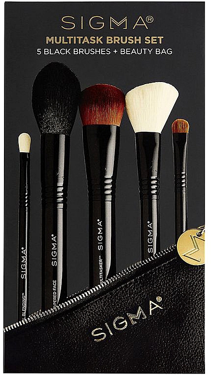 Zestaw pędzli do makijażu, 5 szt. - Sigma Beauty Multitask Brush Set — Zdjęcie N1