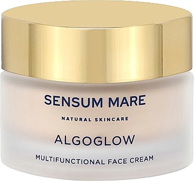 Wielofunkcyjny rozjaśniający krem wygładzający do twarzy - Sensum Mare Algoglow Multifunctional Face Cream — Zdjęcie N1