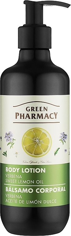 Balsam do ciała Werbena i olejek ze słodkiej cytryny - Green Pharmacy — Zdjęcie N1