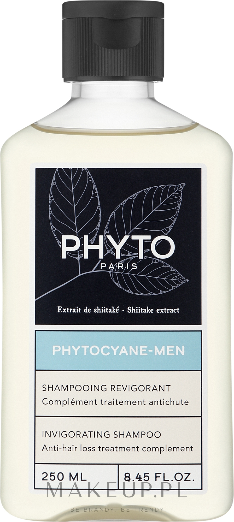 Szampon odbudowujący do włosów dla mężczyzn - Phyto Phytocyane Men Invigorating Shampoo  — Zdjęcie 250 ml