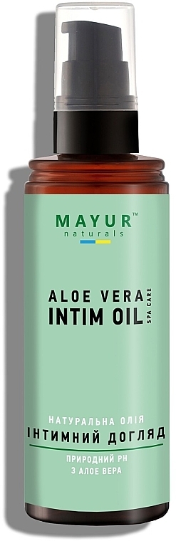 Naturalny olejek do higieny intymnej - Mayur Natural Intime Oil — Zdjęcie N1