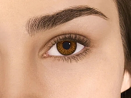 Kolorowe soczewki kontaktowe, 2 szt., brown - Alcon FreshLook Colorblends — Zdjęcie N2