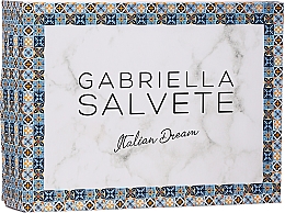 Zestaw - Gabriella Salvete Italian Dream Gift Box (palette/20g + mascara/12ml + brush/1pc) — Zdjęcie N1