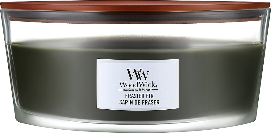 Świeca zapachowa w szkle - WoodWick Hourglass Candle Frasier Fir — Zdjęcie N3